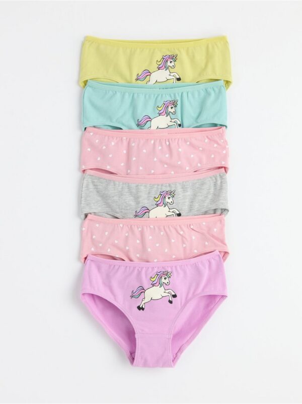 6-pack briefs with unicorns - 8461443-2642