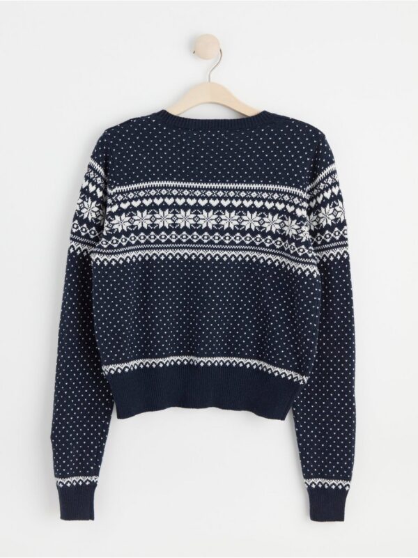 Knitted fairisle jumper - 8467244-2521