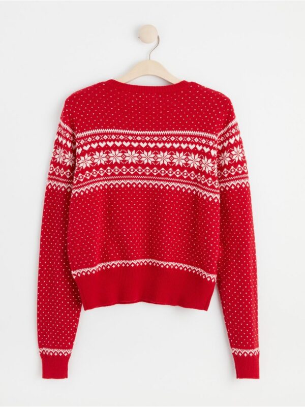 Knitted fairisle jumper - 8467244-7251