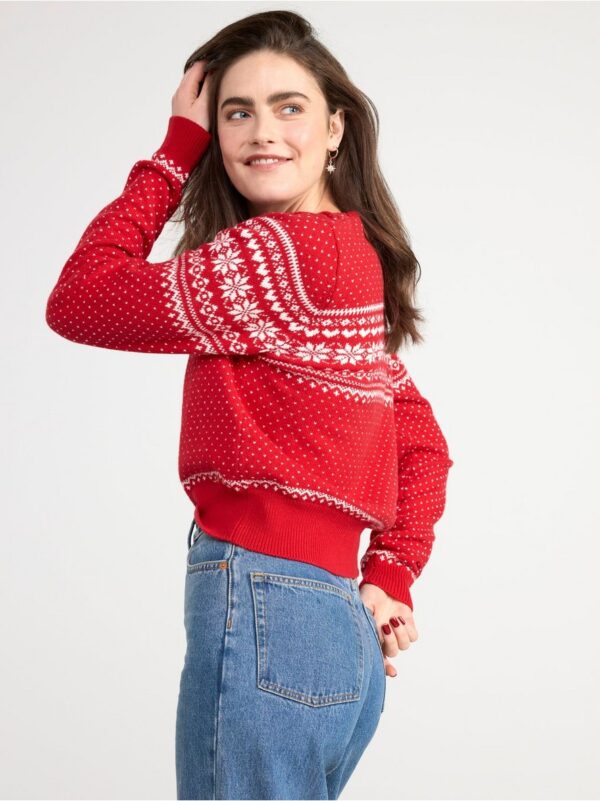 Knitted fairisle jumper - 8467244-7251