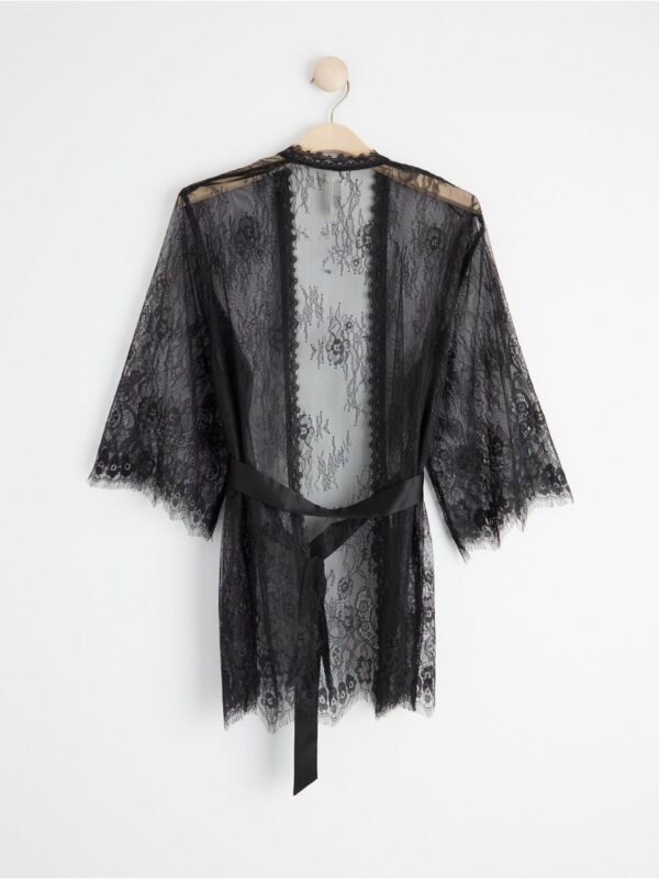 Short lace kimono - 8472841-80