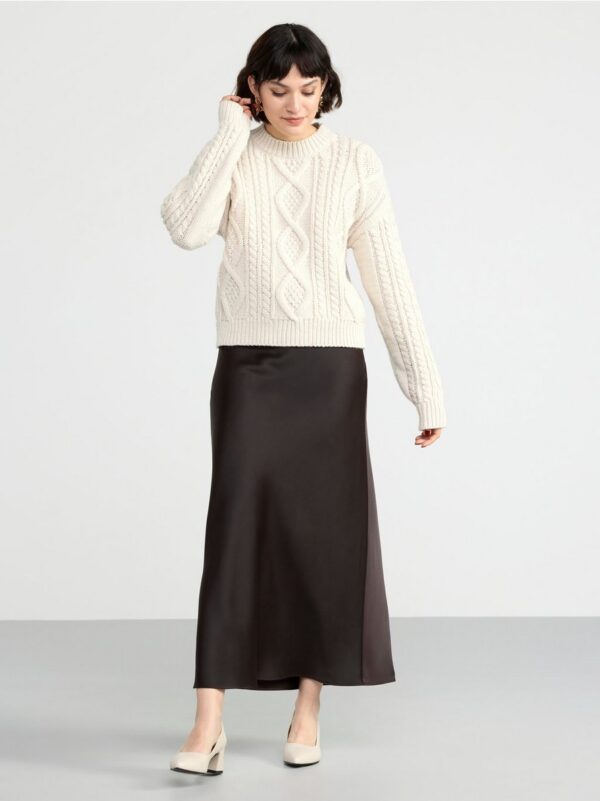 Cable-knit jumper - 8477466-374