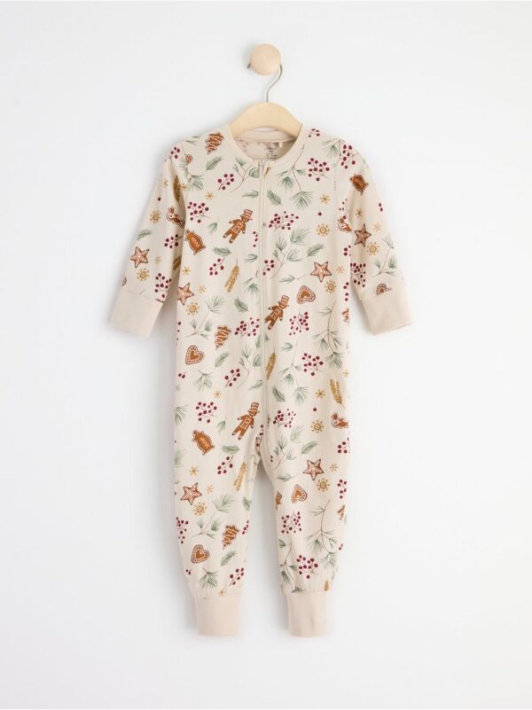 Pyjamas with Christmas print - 8486890-1230