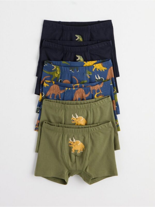 6-pack boxer shorts with dinosaurs - 8489597-6465