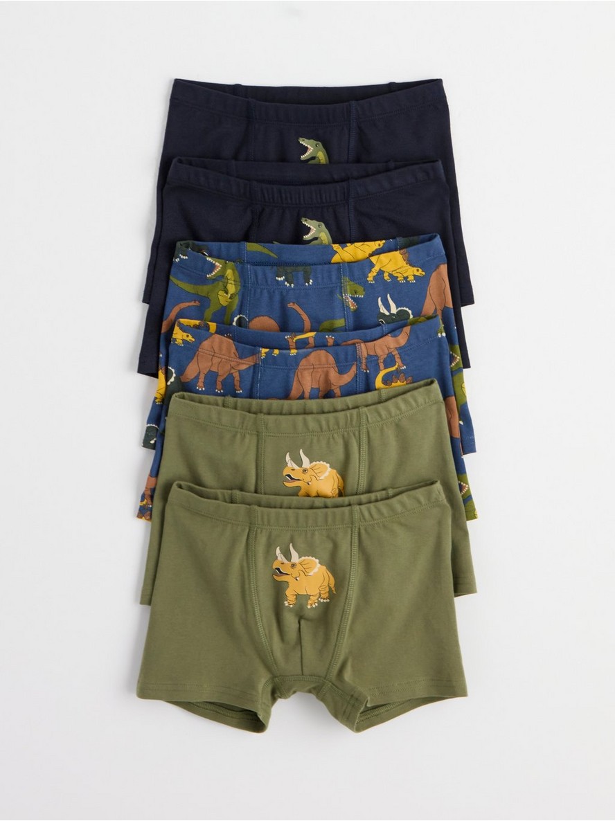 Gacice – 6-pack boxer shorts with dinosaurs