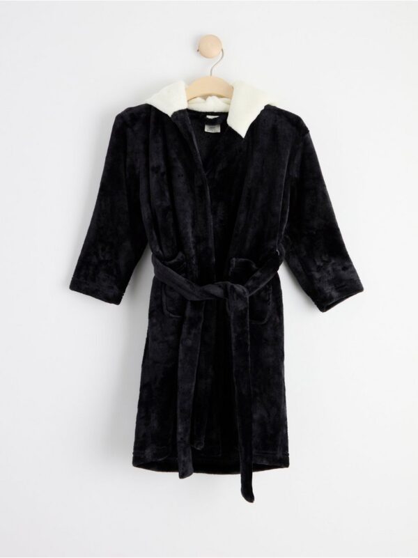 Panda fleece robe - 8497536-80