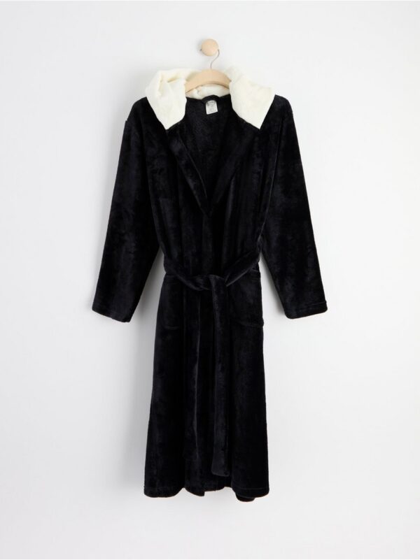 Panda fleece robe - 8497537-80