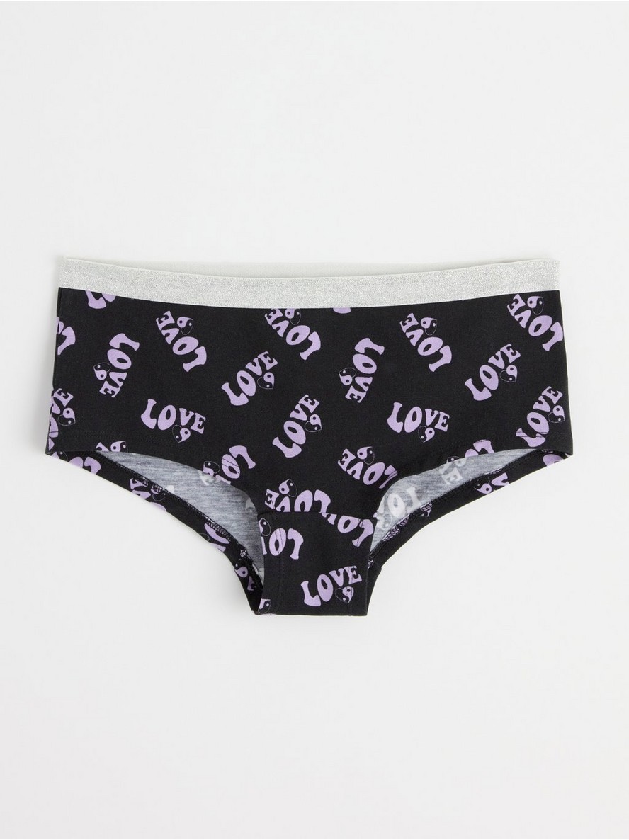 Briefs with text print - 8513242-80