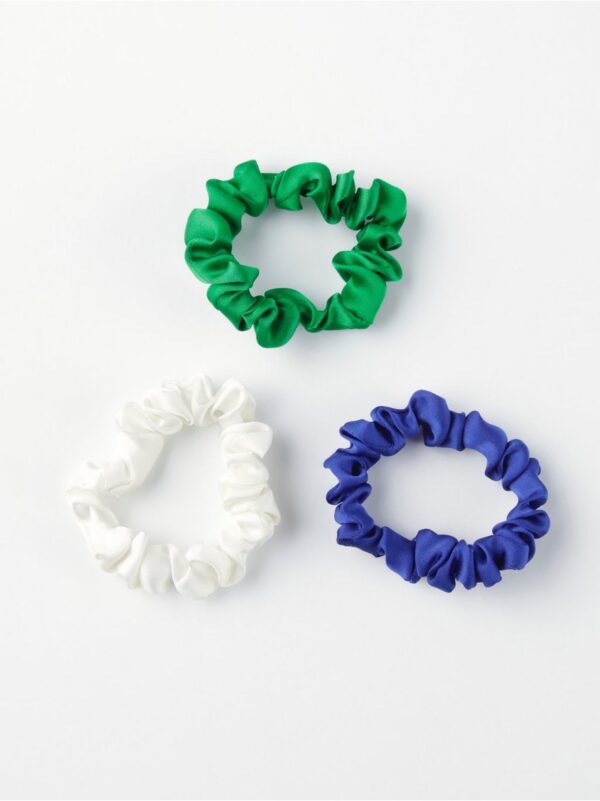 3-pack satin scrunchies - 8522040-300