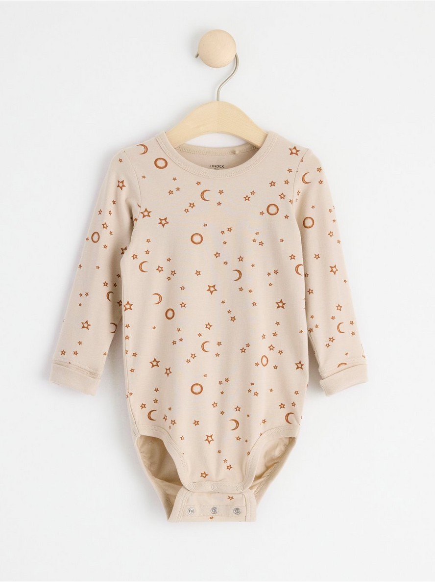 Bodi – Long sleeve bodysuit with stars