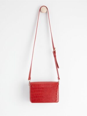Crocodile patterned shoulder bag - 8532737-600