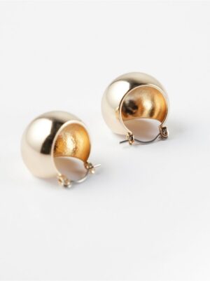 Rounded hoop earrings - 8532840-20