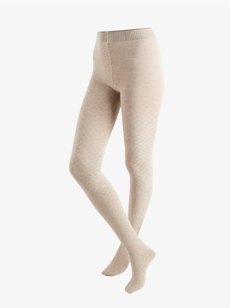Jacquard patterned tights - 8556231-7506