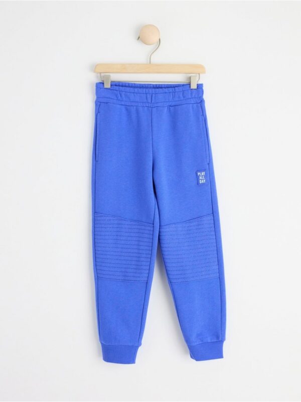 Joggers with reinforced knees - 7901099-9340
