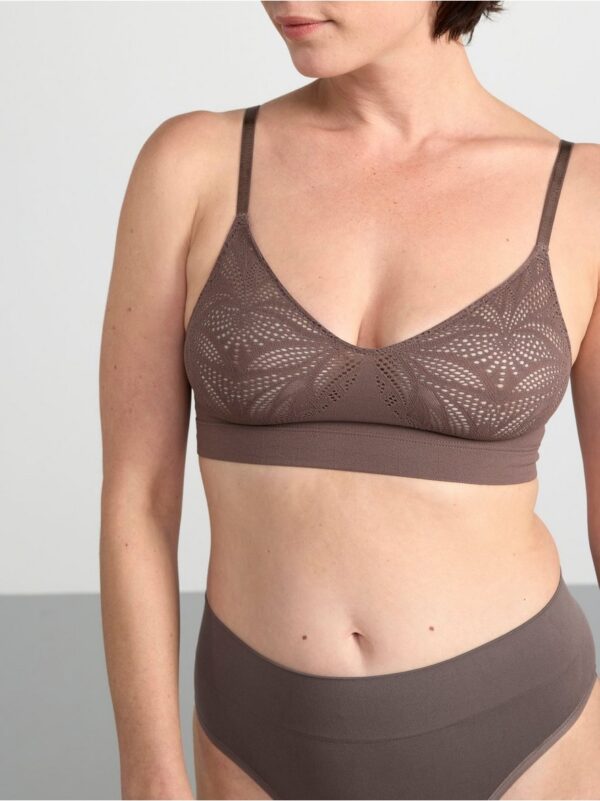 Seamless Inntrix lace soft bra - 8112526-9507