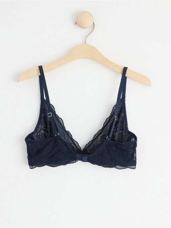 Unpadded bra with lace - 8392770-2150