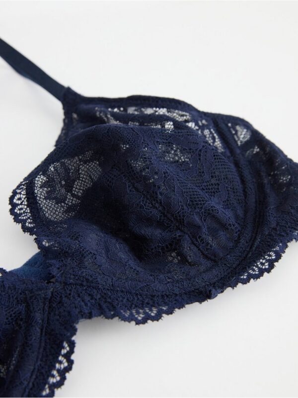 Unpadded bra with lace - 8392770-2150