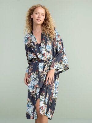 Kimono in satin - 8398806-2150