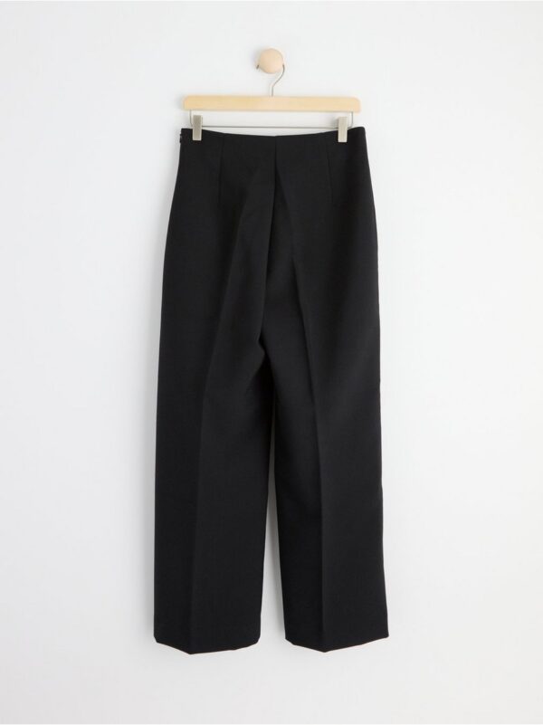 LYKKE Wide high waist trousers - 8410231-80