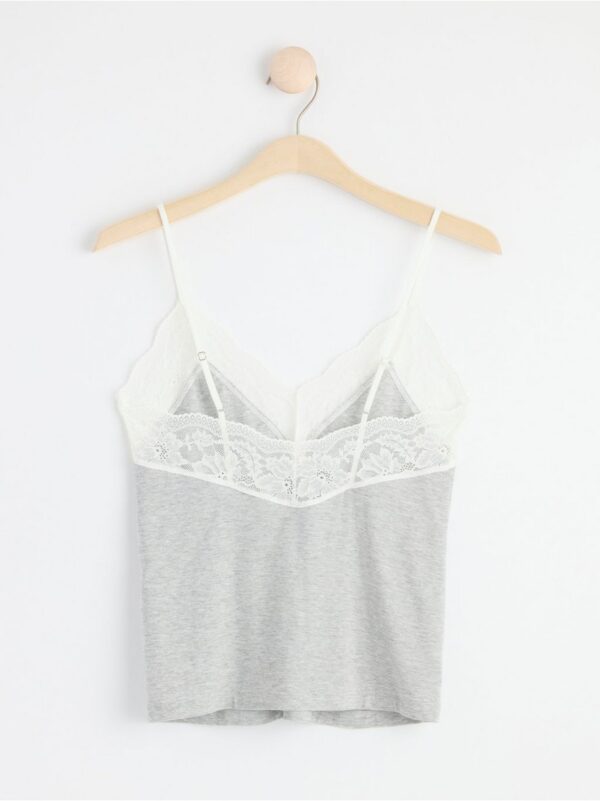 Camisole with Lace - 8417247-8424