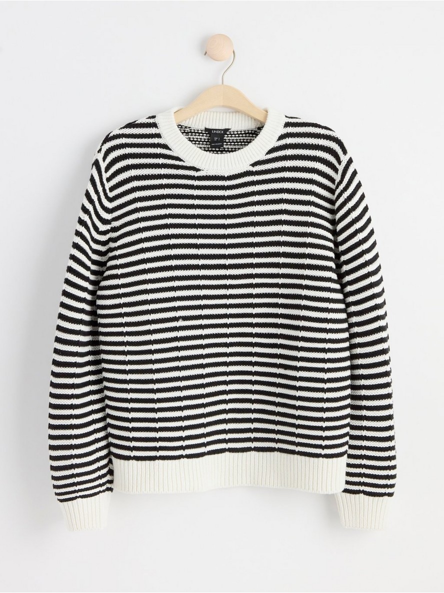 Dzemper – Striped knitted jumper