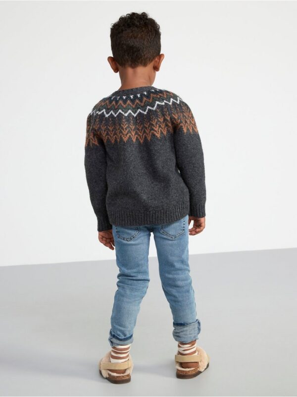 Knitted Fair Isle jumper - 8461155-7486