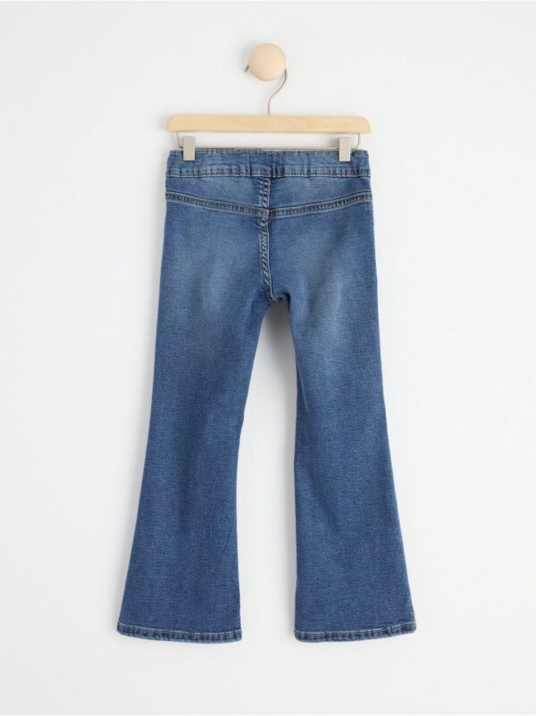 FREJA Flare regular waist jeans - 8496176-822