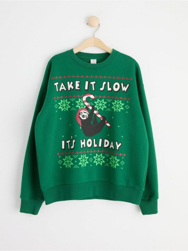 Christmas sweatshirt - 8504485-2192