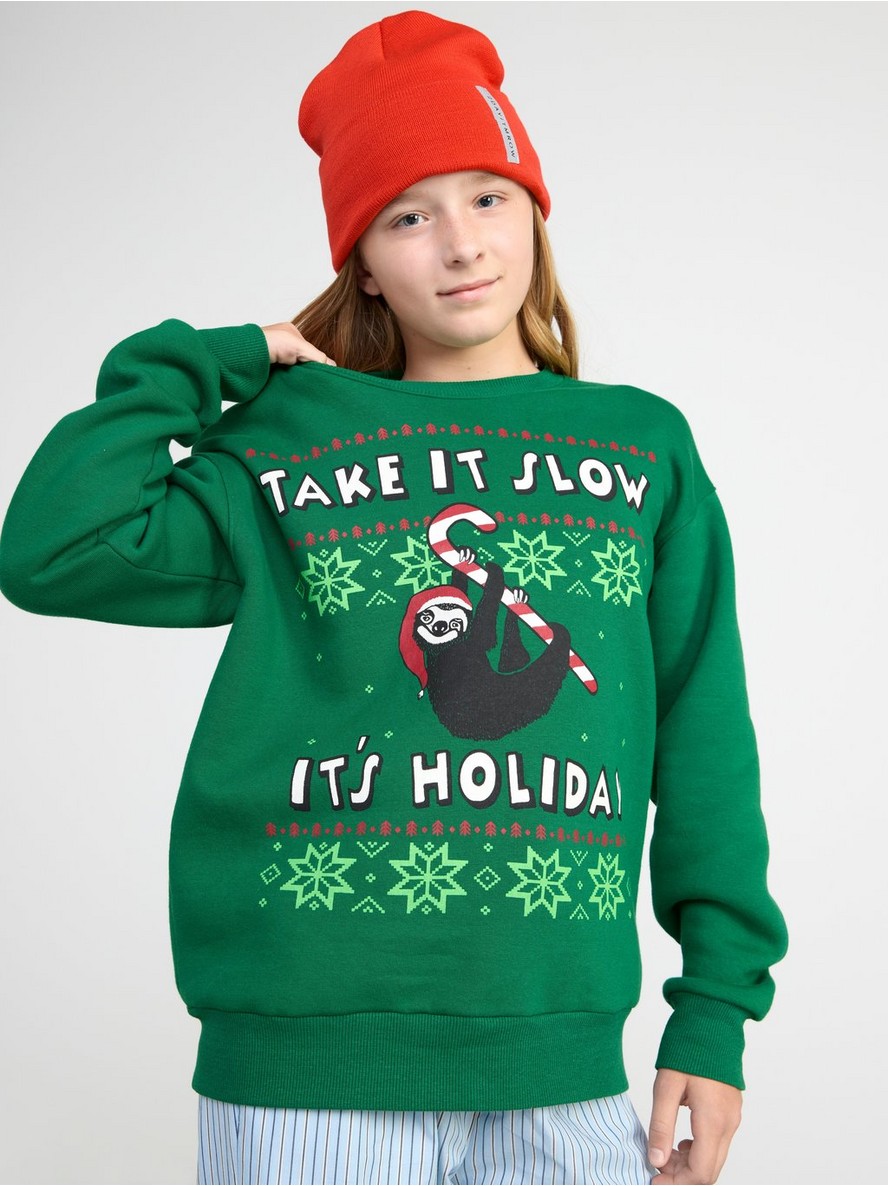 Christmas sweatshirt - 8504485-2192
