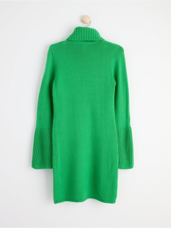 Knitted dress with flared sleeves - 8511283-6859
