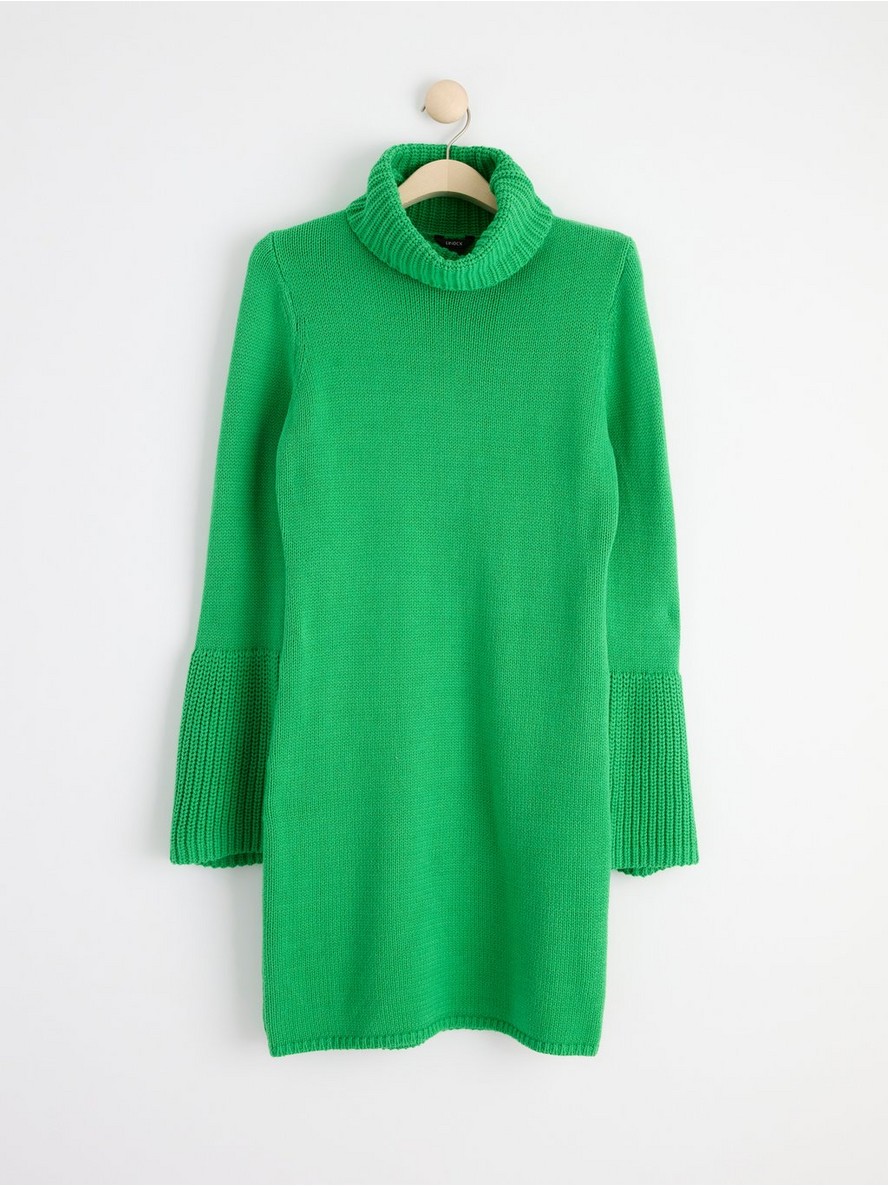 Haljina – Knitted dress with flared sleeves