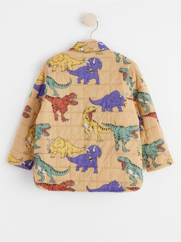 Quilted shirt with dinosaurs - 8514169-1650