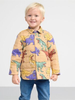Quilted shirt with dinosaurs - 8514169-1650