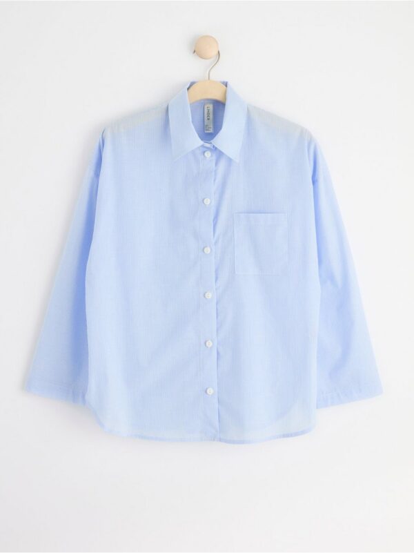 Cotton pyjama shirt - 8526179-7859