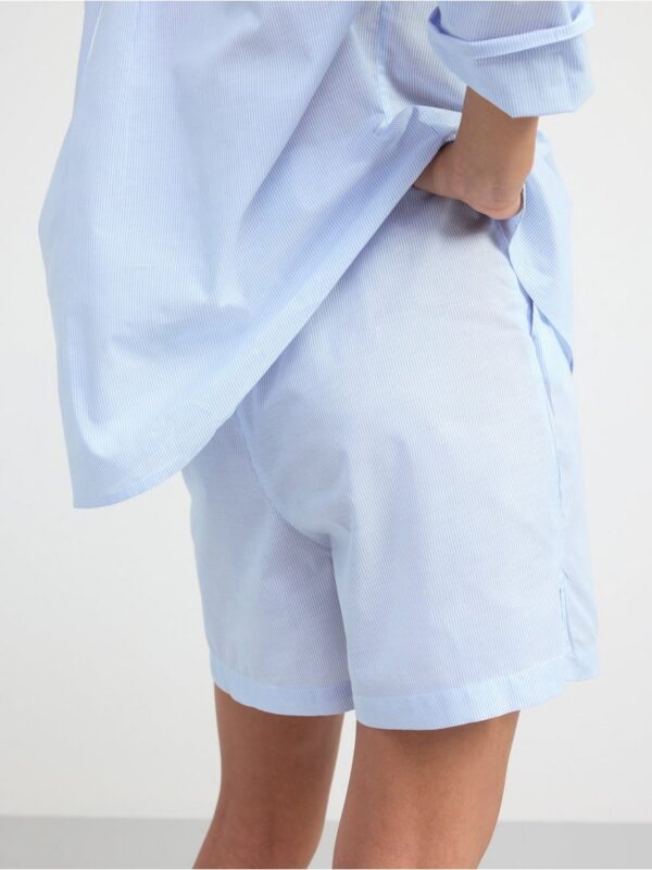 Cotton pyjama shorts - 8526180-7859