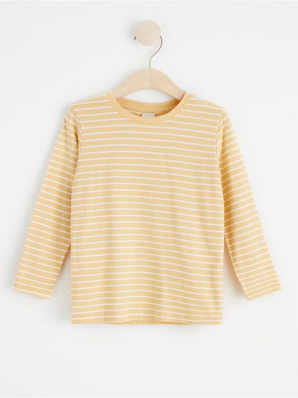 Long sleeve top with stripes - 8527285-4138