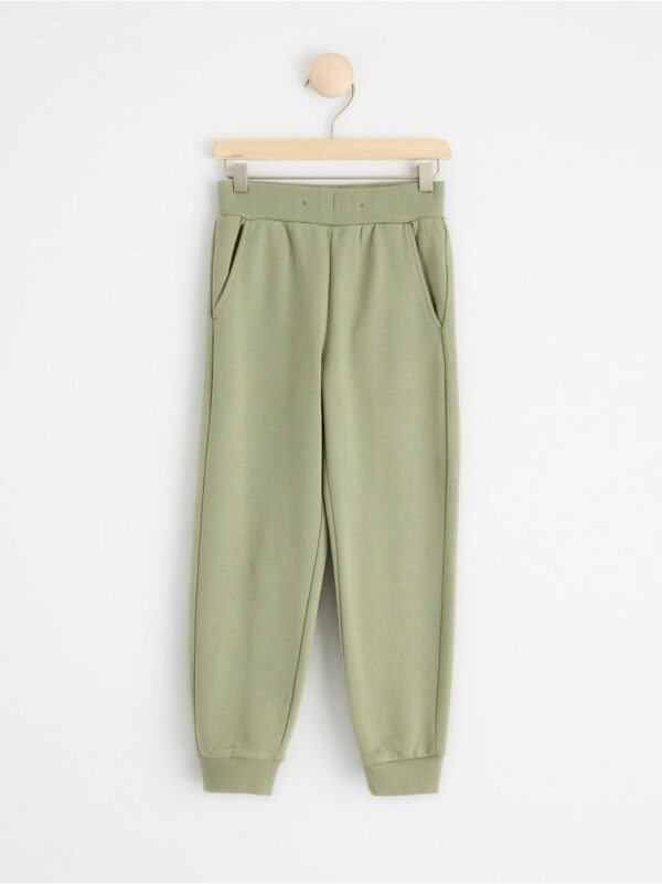 Trousers with brushed inside - 8527291-5249