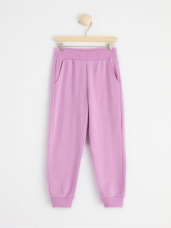 Trousers with brushed inside - 8527291-9857