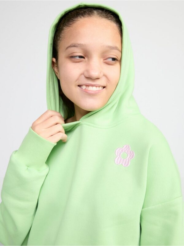 Long hooded sweatshirt - 8527376-1371