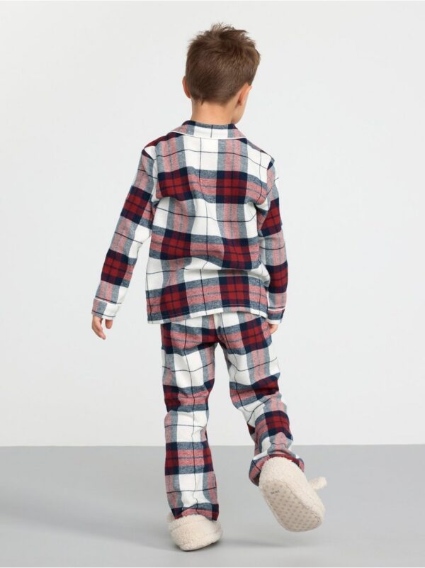 Flannel pyjama set - 8527639-300