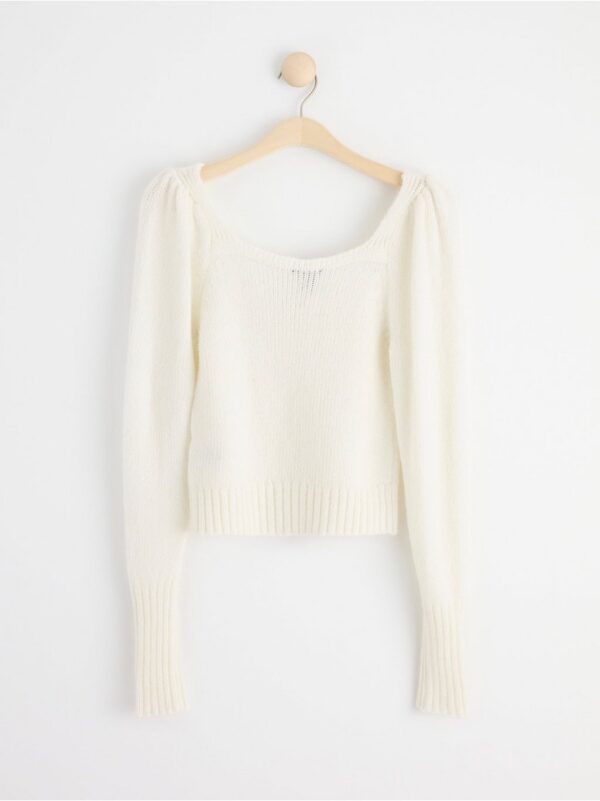 Long sleeve knitted sweater - 8529332-300