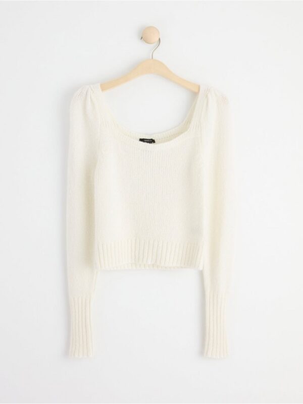 Long sleeve knitted sweater - 8529332-300