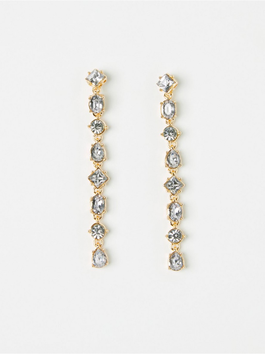 Mindjuse – Earrings with rhinestones