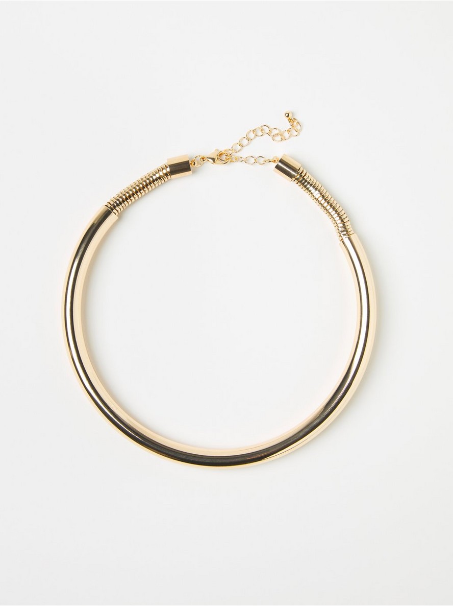 Ogrlica – Round metal necklace