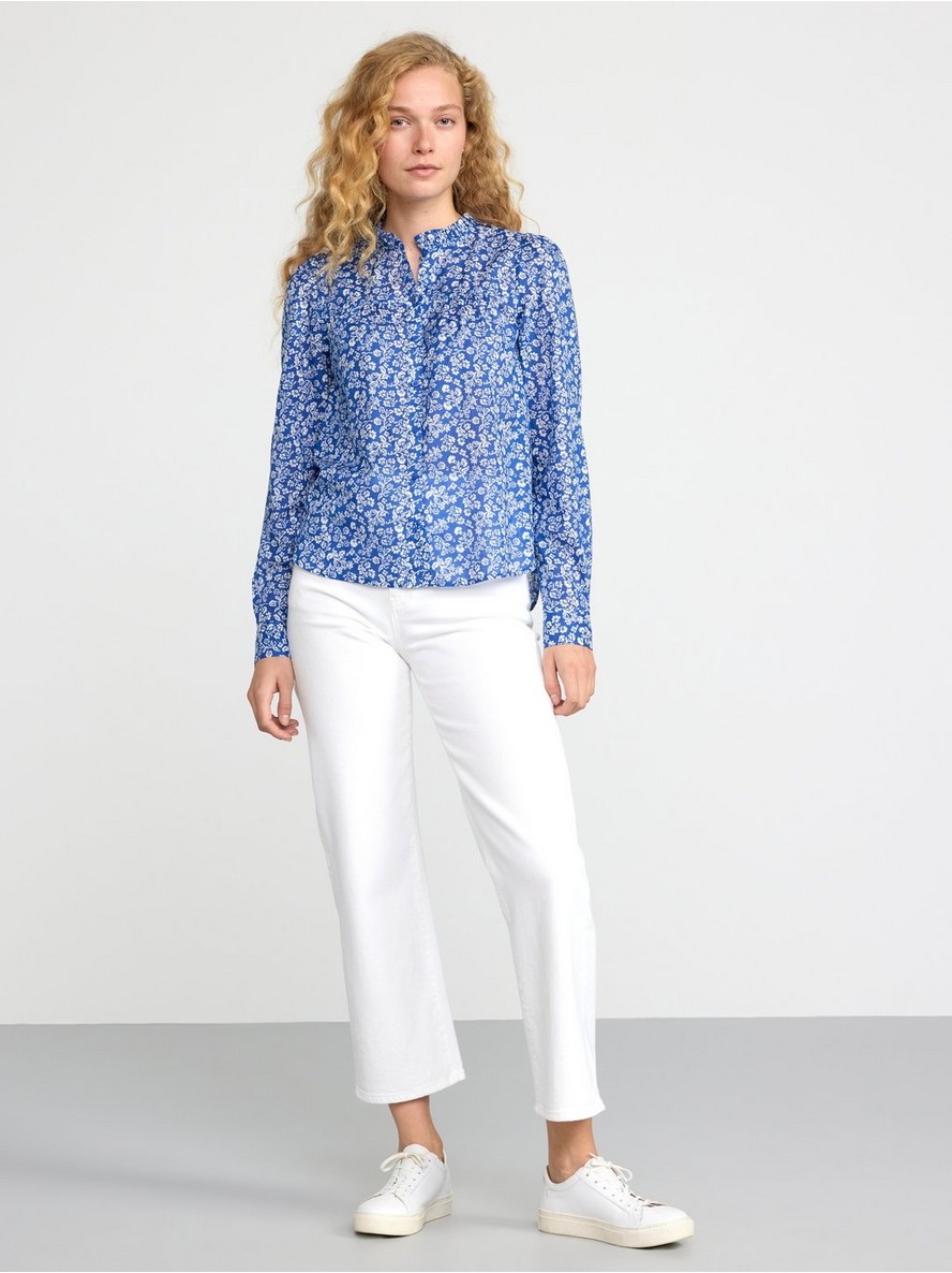 Bluza – Blouse with frill collar