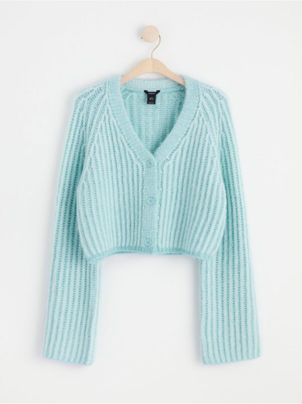 Loose-knit cardigan - 8535078-7863