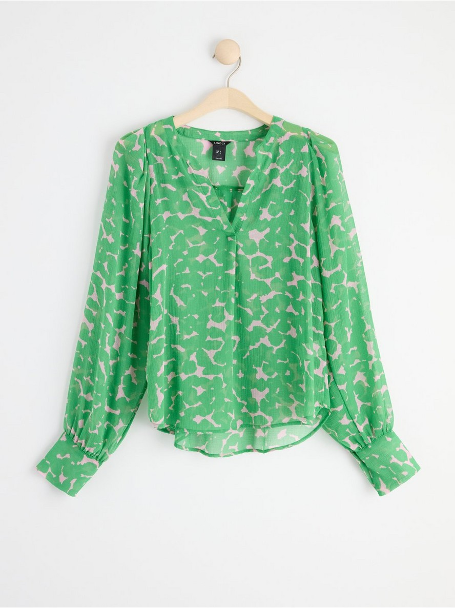 Bluza – Patterned chiffon blouse