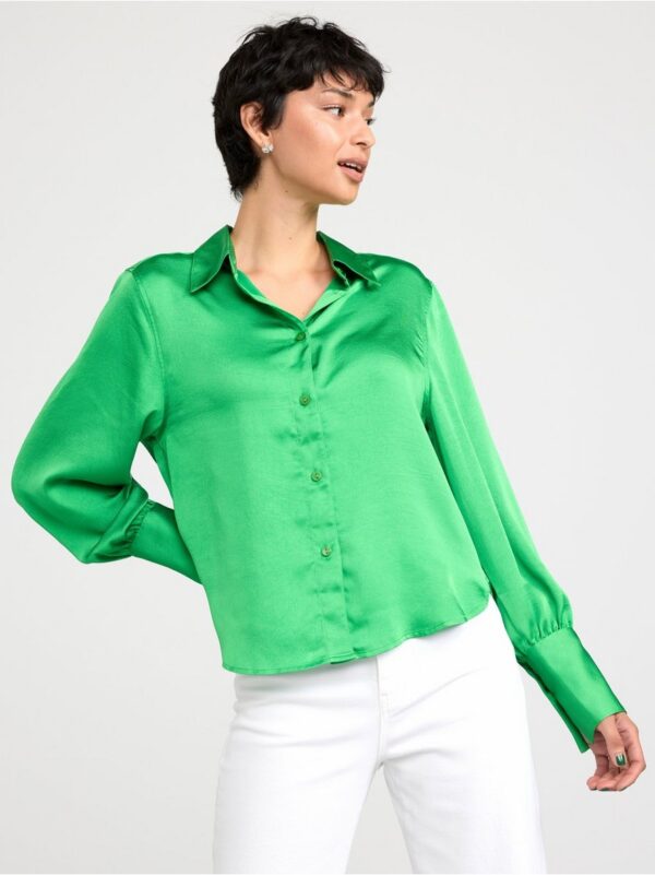 Satin shirt - 8538502-6859