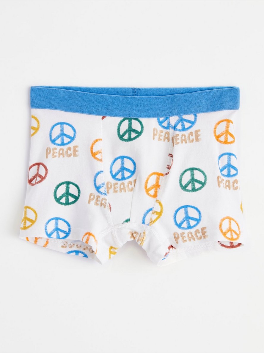Boxer shorts with peace signs - 8542306-1230