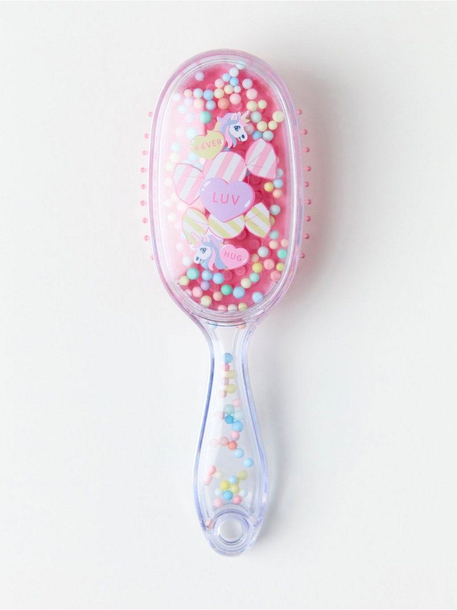 Cetka za kosu – Hairbrush with unicorns and candy